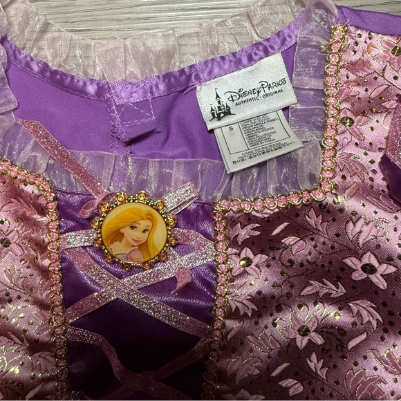 Disney Purple and Pink Rapunzel Kids Costume Princess Dress size Small - Picture 2 of 8